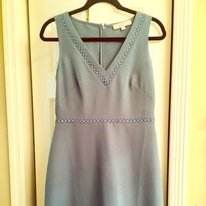 Adorable light smoky blue dress
